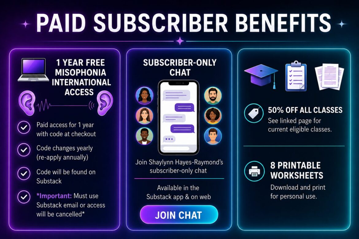 Paid Subscriber Benefits
